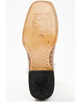 Tanner Mark Men's Caiman Print Western Boots - Broad Square Toe