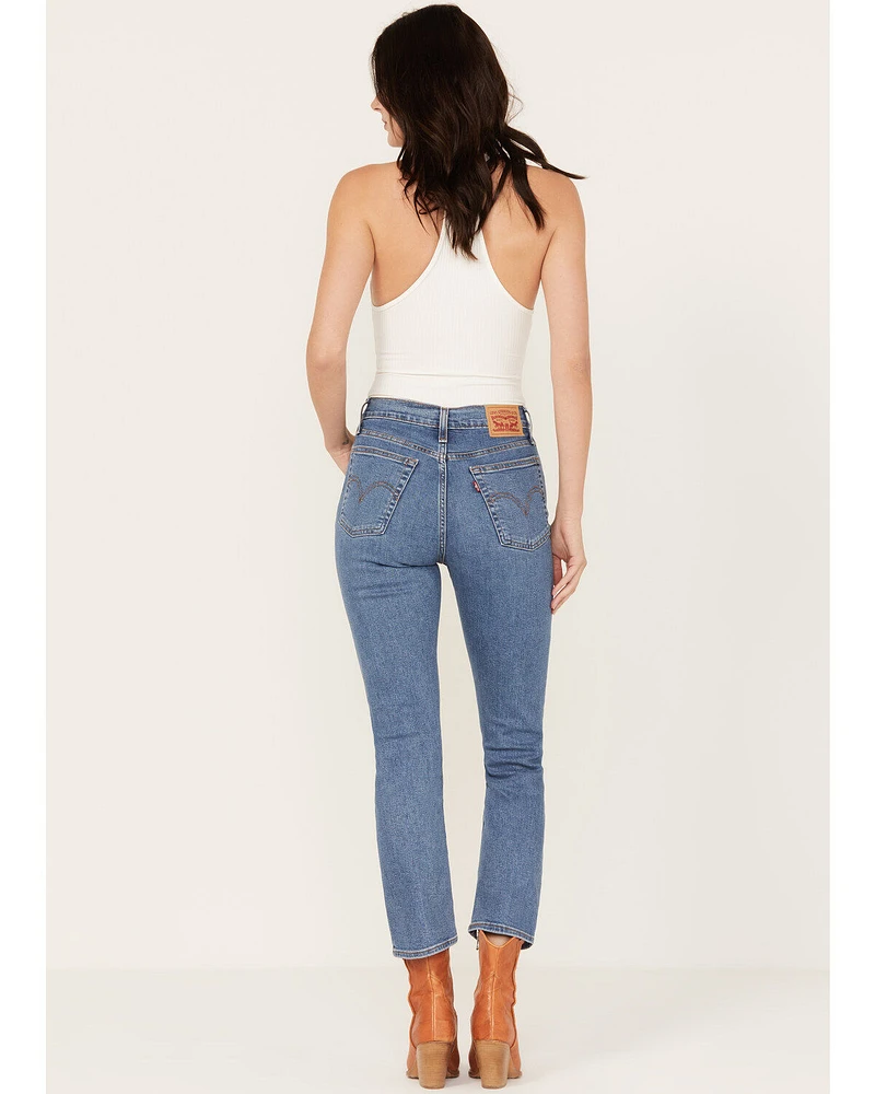Levi's Women's Medium Wash Summer Love Wedgie Straight Jeans
