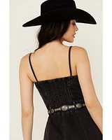 Shyanne Women's Concho Scalloped Belt
