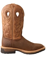 Twisted X Men's Lite Cowboy Western Work Boots - Broad Square Toe