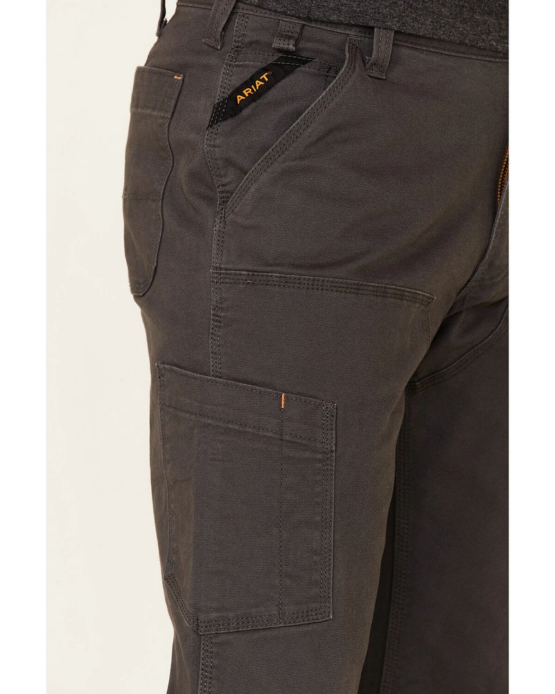 Ariat Men's Rebar M7 Durastretch Made Tough Double Front Straight Leg Work Pants