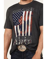 Cody James Men's Rebellion Americana Short Sleeve Graphic T-Shirt