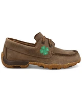 Twisted X Boys' Driving Moc Boat Shoe Mocs