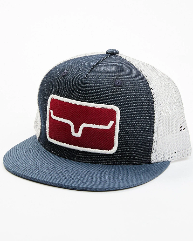 Kimes Ranch Men's Denim Banner Ventilated Cap