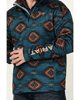 Ariat Men's Caldwell Southwestern Print 1/4 Zip Pullover