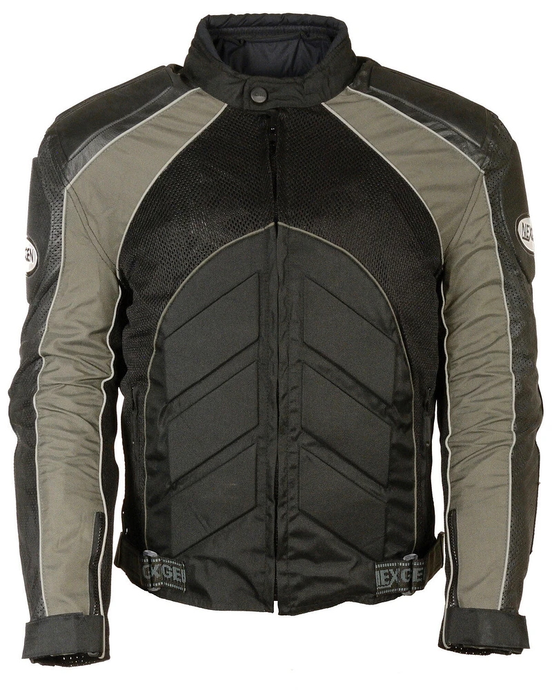 Milwaukee Leather Men's Combo Textile Mesh Racer Jacket - 4X
