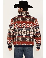 Rock & Roll Denim Men's Bomber Southwestern Zip Jacket