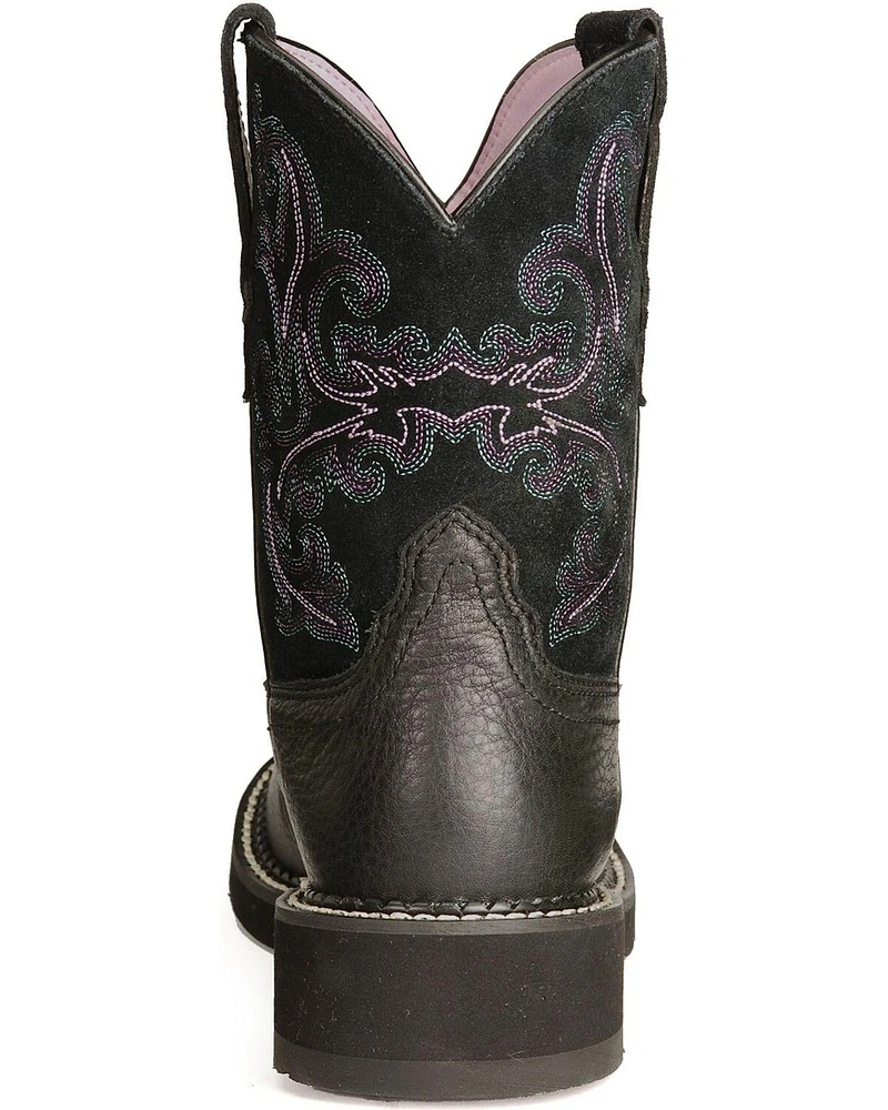 Ariat Women's Fatbaby Deertan Western Boots - Round Toe