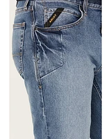 Ariat Men's Rebar M4 DuraStretch Haze Low Rise Bootcut Work Jeans
