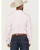 Ariat Men's Striped Long Sleeve Button-Down Western Shirt