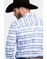 Scully Signature Soft Series Men's Multi Med Plaid Long Sleeve Western Shirt