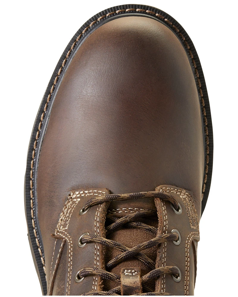 Ariat Men's Groundbreaker 6" Lace-Up Work Boots - Soft Toe