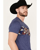 RANK 45® Men's Bloomville Short Sleeve Graphic T-Shirt