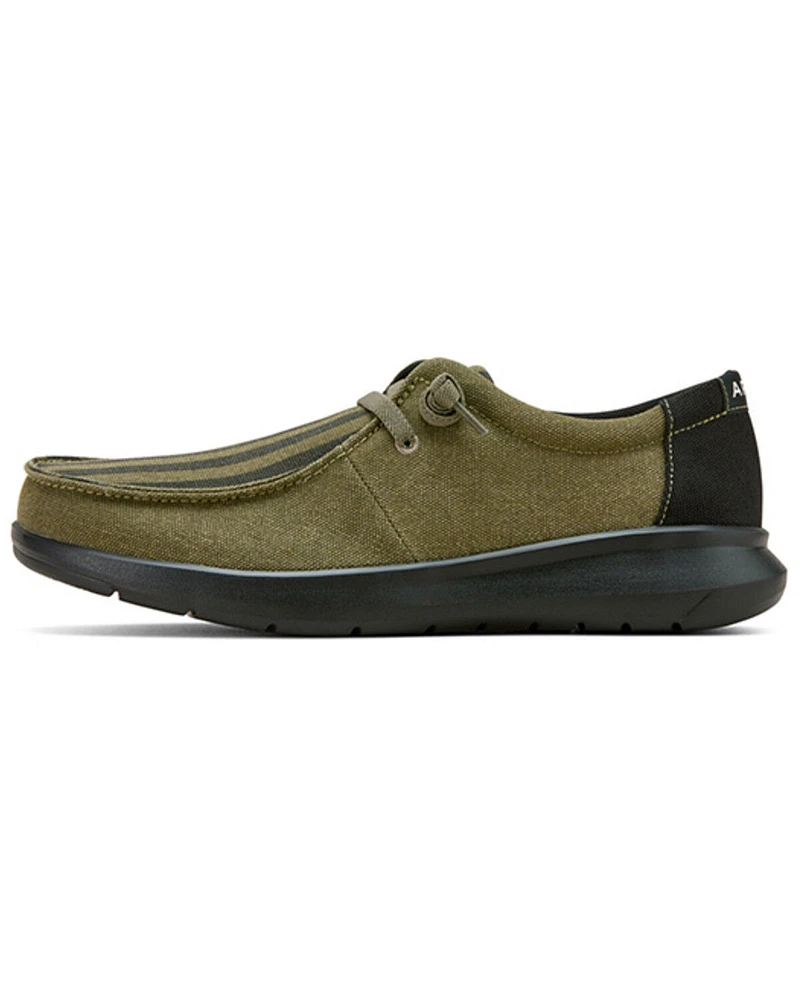 Ariat Men's Hilo Flag Print Casual Shoes - Moc Toe