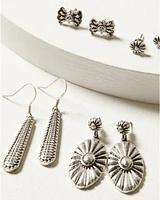 Idyllwind Women's 5-piece Silver Hayden Earrings Set