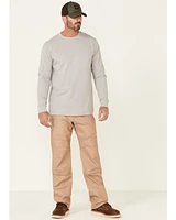 Hawx Men's Solid Forge Long Sleeve Work Pocket T-Shirt - Big