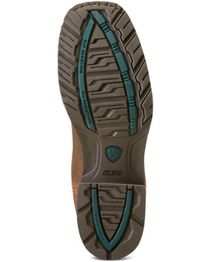 Ariat Men's Hybrid Rancher Waterproof Western Performance Boots - Broad Square Toe