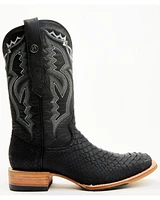 Tanner Mark Men's Exotic Caiman Western Boots - Round Toe