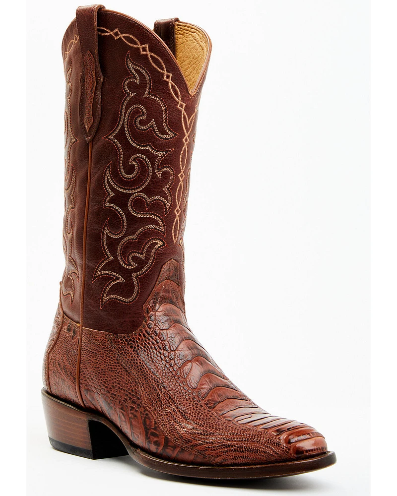 Cody James Men's Exotic Ostrich Western Boots - Round Toe