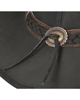 Outback Trading Co. Wagga UPF 50 Sun Protection Leather Hat