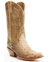 Shyanne Women's Annie Exotic Python Western Boots - Snip Toe