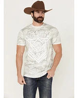 American Fighter Men's Lost Springs Camo Print Short Sleeve T-Shirt