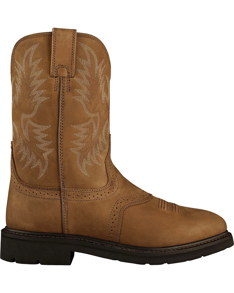 Ariat Sierra Saddle Western Work Boots - Soft Toe