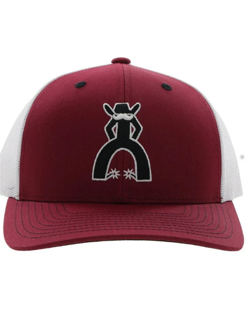 Hooey Men's Punchy Logo Embordered Trucker Cap