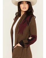 Shyanne Women's Southwestern Duster Cardigan