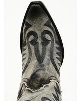 Dan Post Women's Denim Darlin Tall Western Boots - Snip Toe
