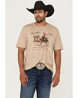 Wrangler Men's Cowboys Short Sleeve Graphic T-Shirt