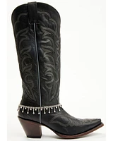 Shyanne Women's Rhinestone Studded Charm Boot Jewelry