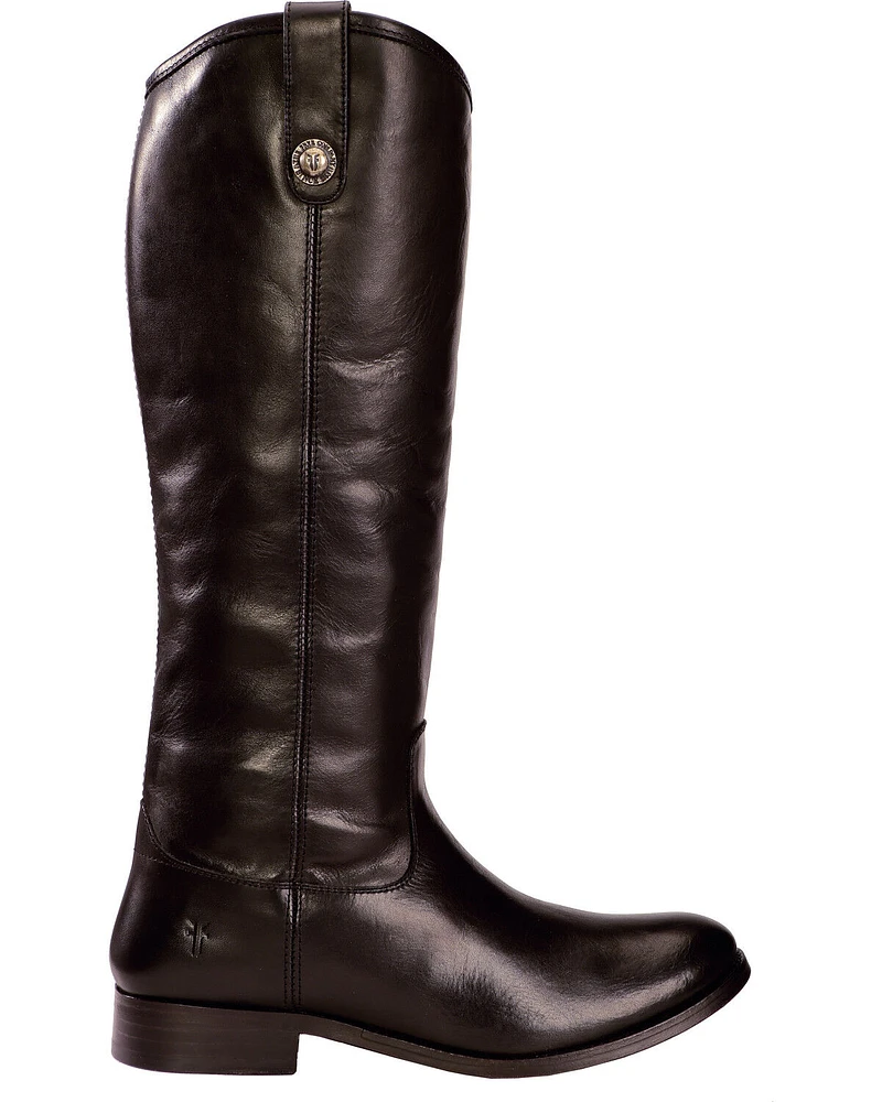 Frye Women's Melissa Button Riding Boots - Round Toe