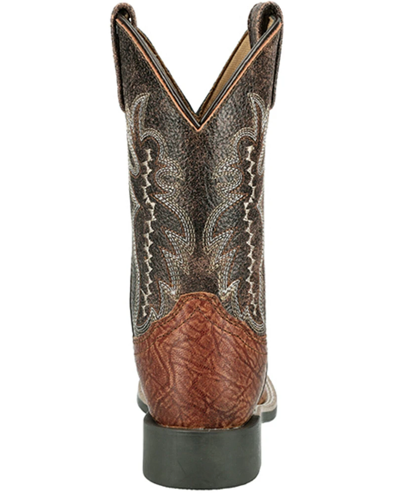 Smoky Mountain Little Boys' Presley Western Boots - Broad Square Toe