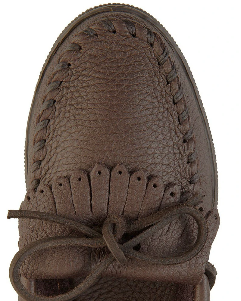 Women's Minnetonka Moosehide Fringed Kiltie Moccasins