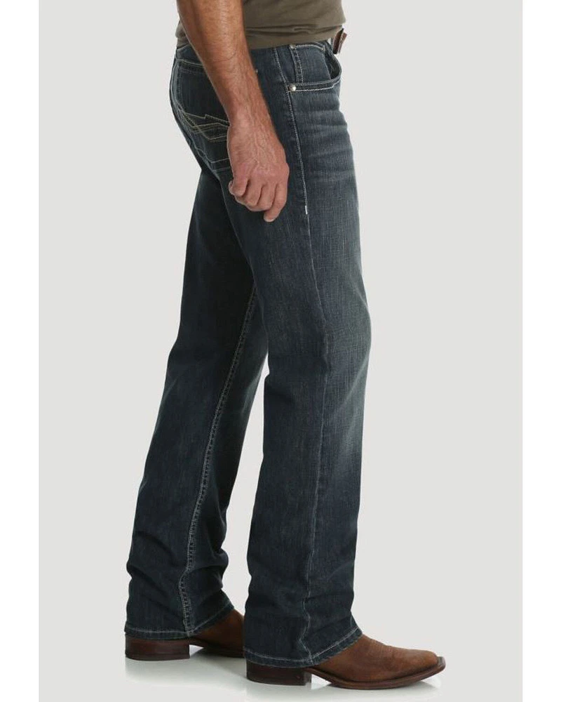 Wrangler 20X Men's No. 42 Glasgow Vintage Stretch Slim Bootcut Jeans