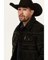 Cinch Men's Southwestern Jacquard Twill Trucker Snap Jacket