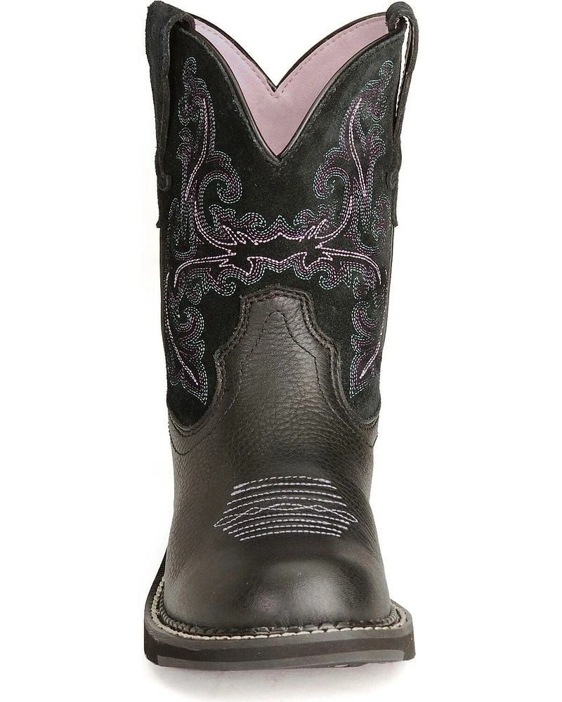 Ariat Women's Fatbaby Deertan Western Boots - Round Toe