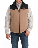 Cinch Men's Reversible Southwestern Print Quilted Vest