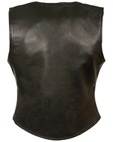 Milwaukee Leather Women's Snap Front Long Body Vest - 5X