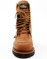 Thorogood Men's 8" Crazyhorse USA Waterproof Work Boots - Steel Toe