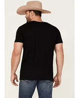 Cody James Men's Sunset Bandit Skull Graphic Short Sleeve T-Shirt