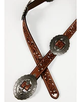 Shyanne Women's Concho Cutout Underlay Belt