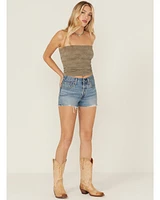 Levi's Women's 501® Original Medium Wash High Rise Denim Shorts
