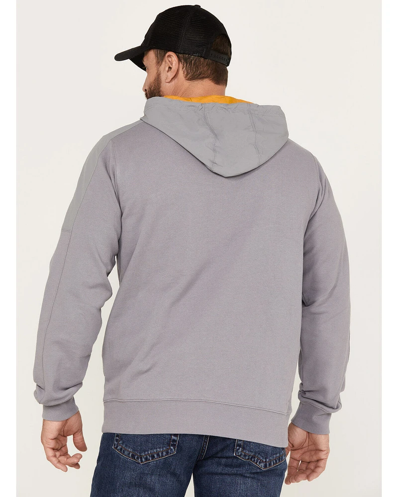 Brothers and Sons Men's French Terry Anorak 1/4 Zip Hooded Pullover