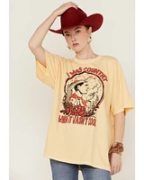 Country Deep Women's I Was When It Wasn't Cool Oversized Graphic Tee