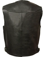Milwaukee Leather Men's Deep Pocket Vest - Big 4X