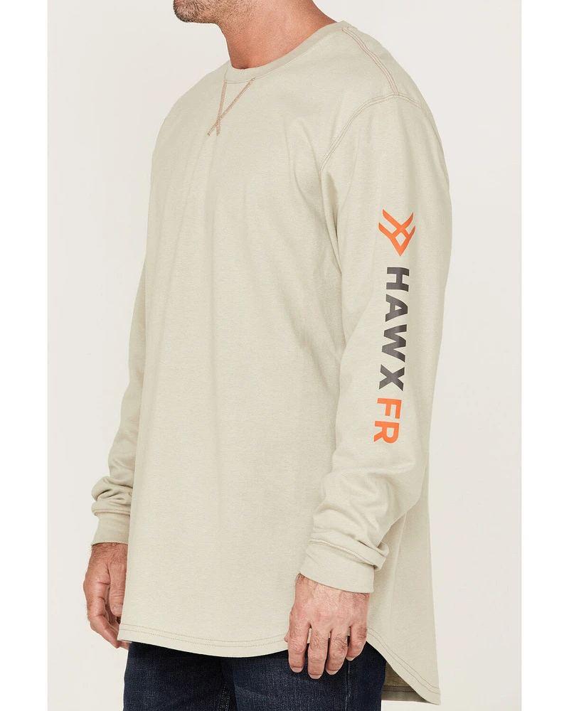 Hawx Men's FR Logo Sleeve Work Shirt
