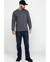 Ariat Men's FR Air Henley Long Sleeve Work Shirt - Big