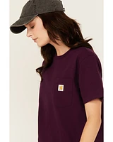Carhartt Women's Loose Fit Heavyweight Short Sleeve Pocket Tee